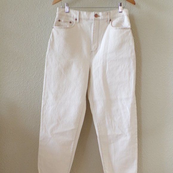 LOFT Denim - LOFT Curvy High Waist Boyfriend Jeans